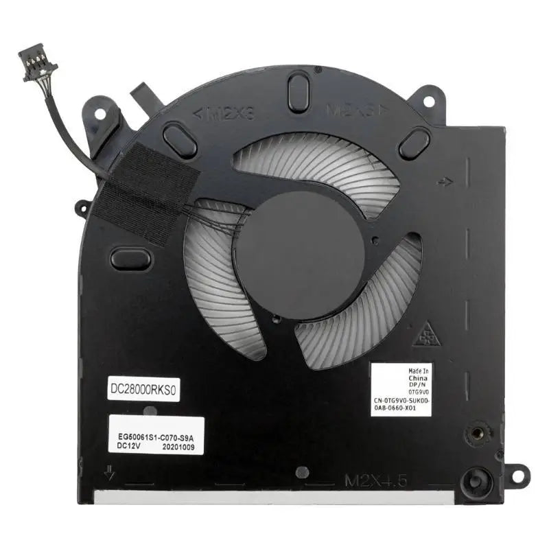 652F Efficient CPU GPU Cooling Fan Cooler Radiators Alienware M15 Zpaxo