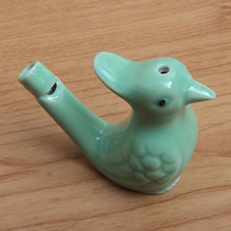 Ceramic Bird Whistle Musical Instrument Toy Kid Early Learning Zpaxo