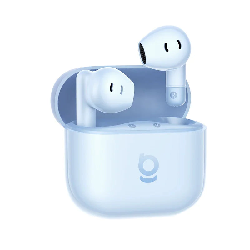 Baseus Bass BS2 Lite True Wireless Earbuds Bluetooth 6 0 Semi-in-ear Zpaxo Galaxy Blue
