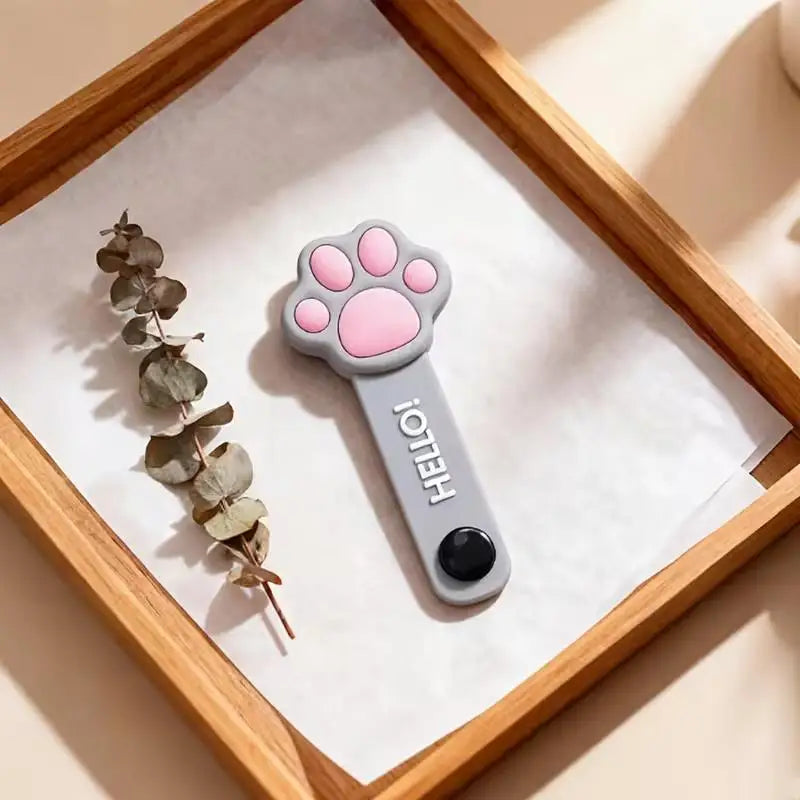 1pcs Cat Paw Cable Winders – Spiral Organizer for Earphone, Charging Cables, Portable & Practical Zpaxo