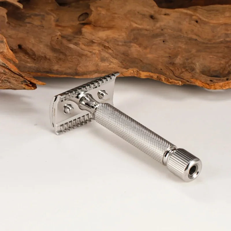 2026 New Arrival Yaqi High Quality Luxury BAENZIGER Stainless Steel Safety Professional Razor For Men Zpaxo