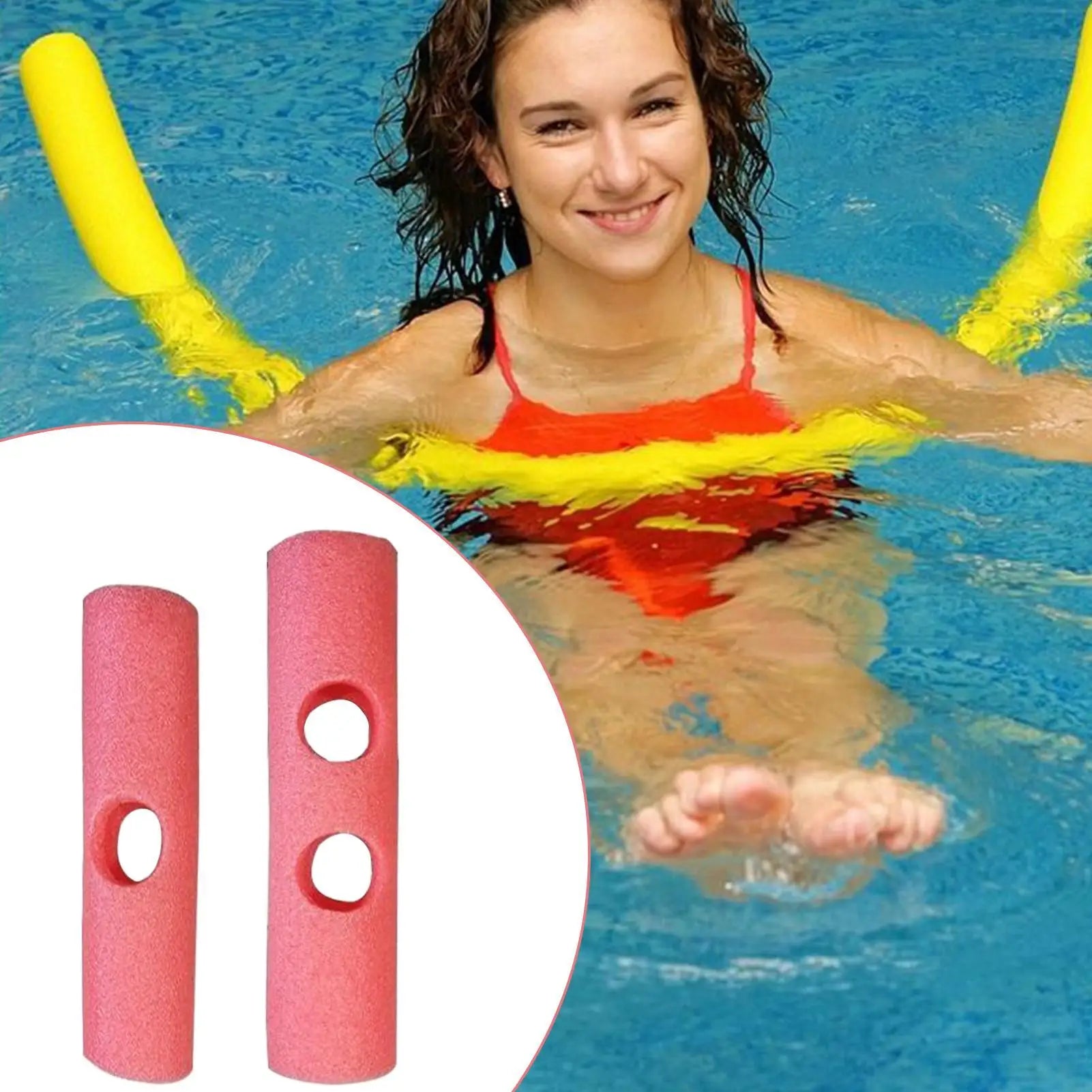 Swimming Noodle Floating Connector 5 Pieces Pool Attachments Sports And Leisure Toys Accessory For Family Youth Teens Boys Girls Zpaxo