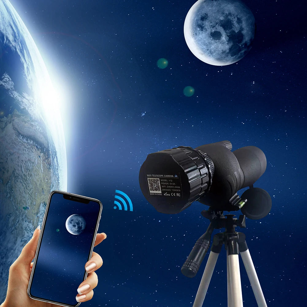 4 Million Pixel HD Wifi Electronic Eyepieces Scopes Telescope