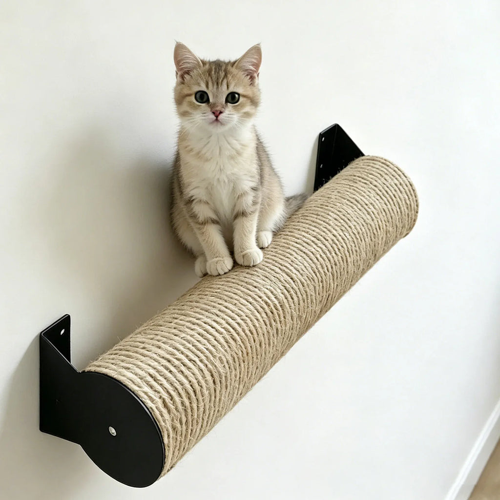 Cat Climbing Pole Bracket Heavy Duty Wall Mounted Trees Shelves Steps