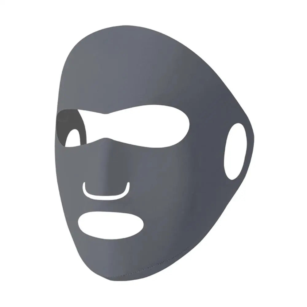 Full-Face UV Sun Protection Mask – Breathable Ice Silk UV Sun Face Mask Zpaxo Dark Gray