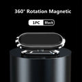 Metal Strong Magnetic Car Mobile Phone Holder Magnet 360 Rotation Zpaxo Black