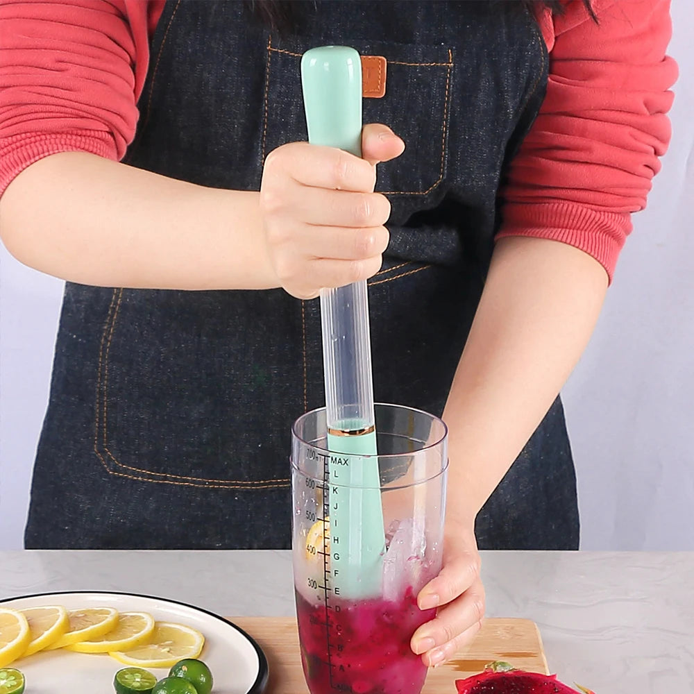 Cocktail Muddler Ice Fruit Crusher Drink Mojito Cocktail Juice Mixing Stirring Home Bar Tool Zpaxo