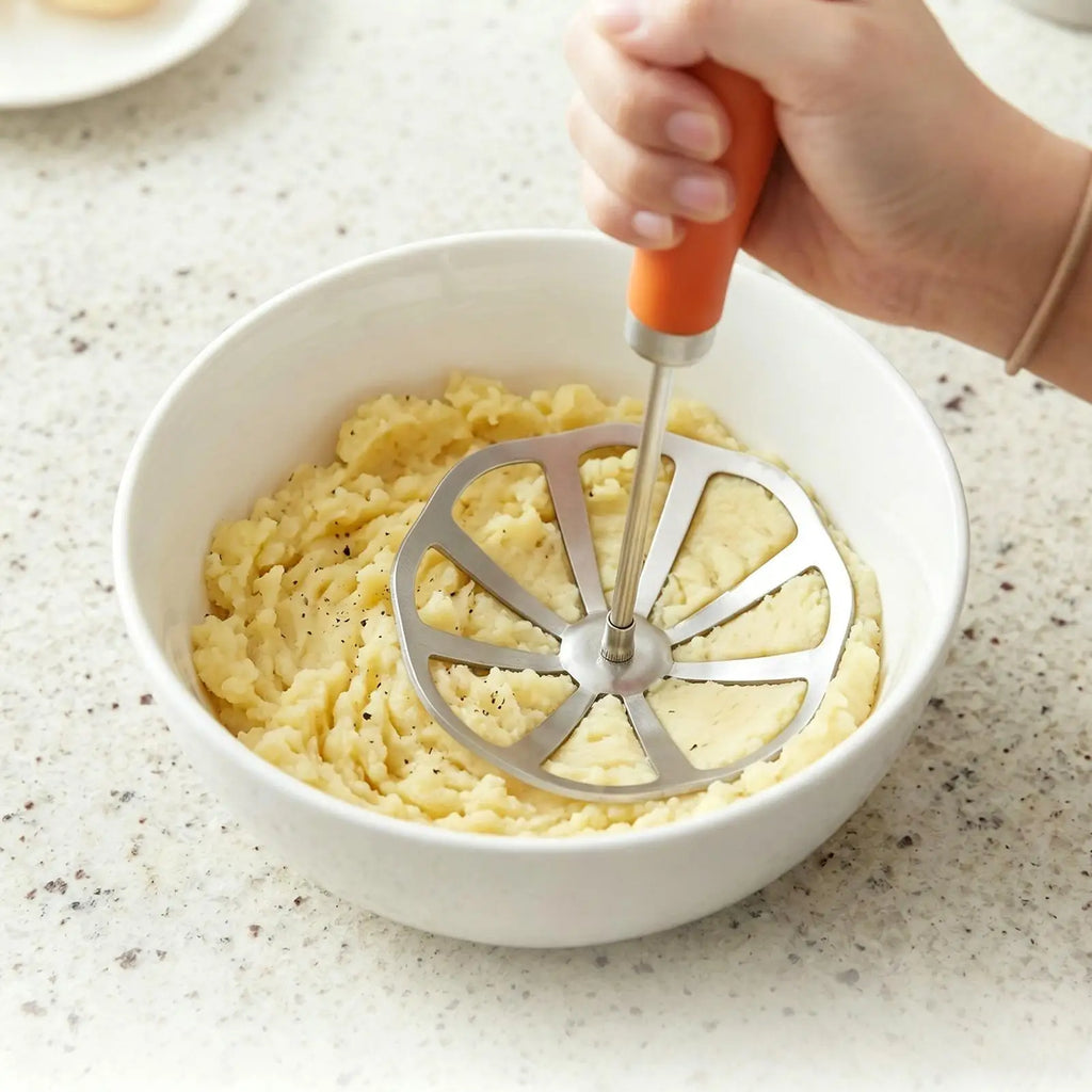 Potatoes Masher Heavy Duty Good Grip Avocado Bean Fruit Vegetable
