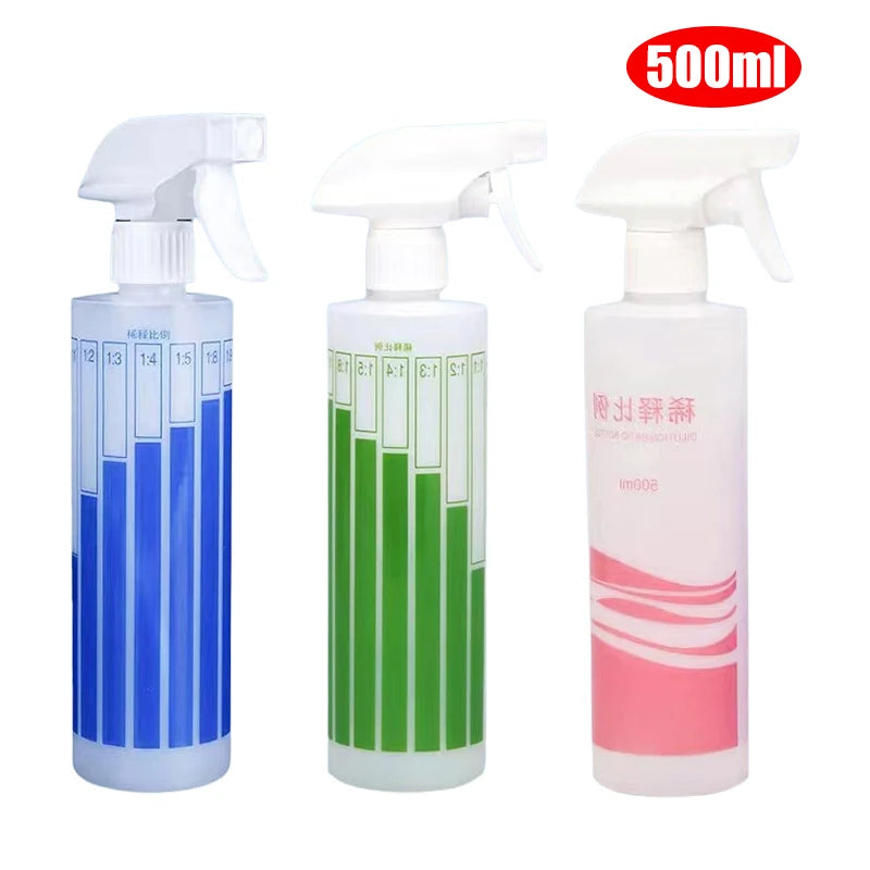 1Pcs Concentrate Dilution Ratio Bottle Proportional Scale Spray Bottles Sanitizer Watering Plastic Garden Tools Sprayer Zpaxo
