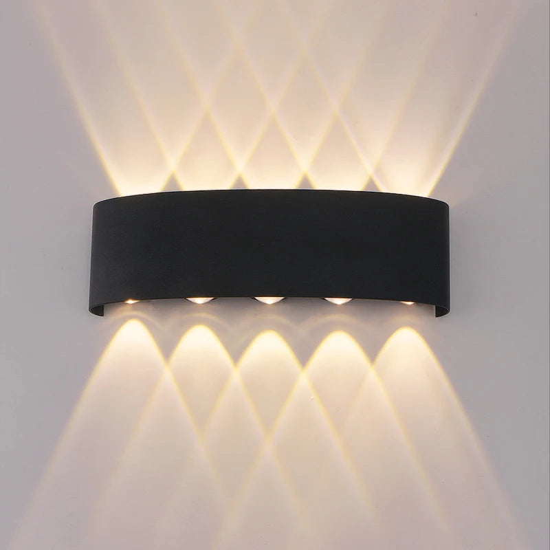 Up Down LED Wall Lamp Waterproof Modern Wall Light for Bedroom Living Room Corridor Balcony Indoor Outdoor Home Decor Lighting Zpaxo