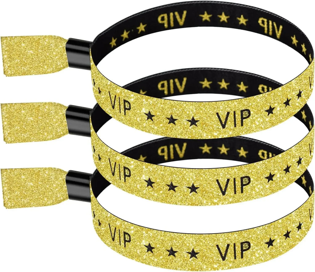 VIP Cloth Event Wristband Fabric Wristbands Solid Party Wedding