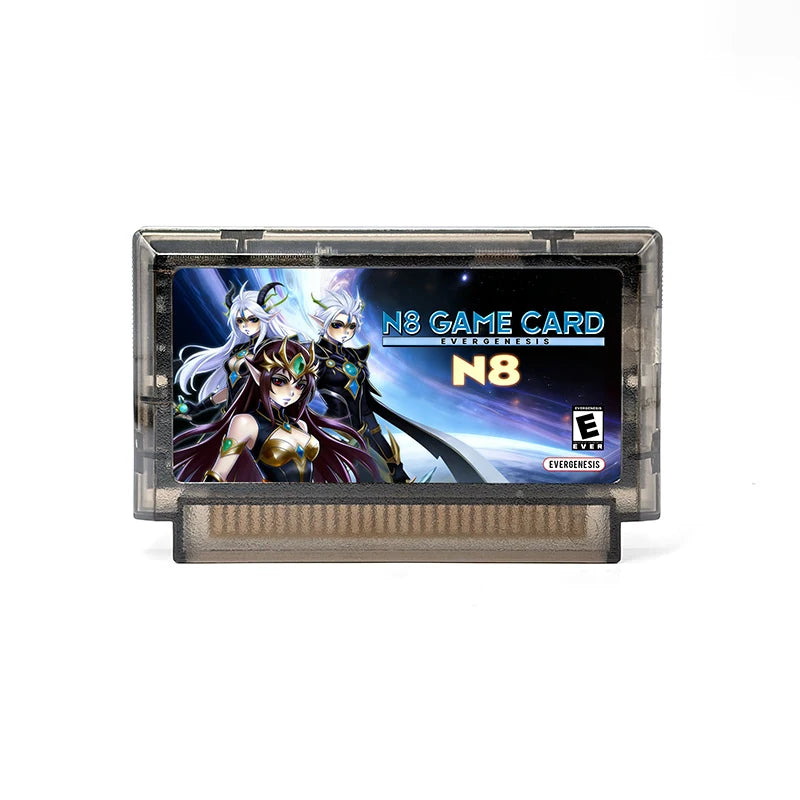 New 2000 in 1 Games FC N8 Flash Cartridge OS V1.24 Support 177 Mapper with 4GB Card for Family Computer 8-Bit Video Game Console Zpaxo Black-09-4GB Card
