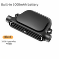 Portable Design USB Plug-in Fan Soft Airflow Lightweight Construction Zpaxo Black