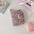 Girly Leopard Print Women's Coin Purse Card Holder Instagram-style