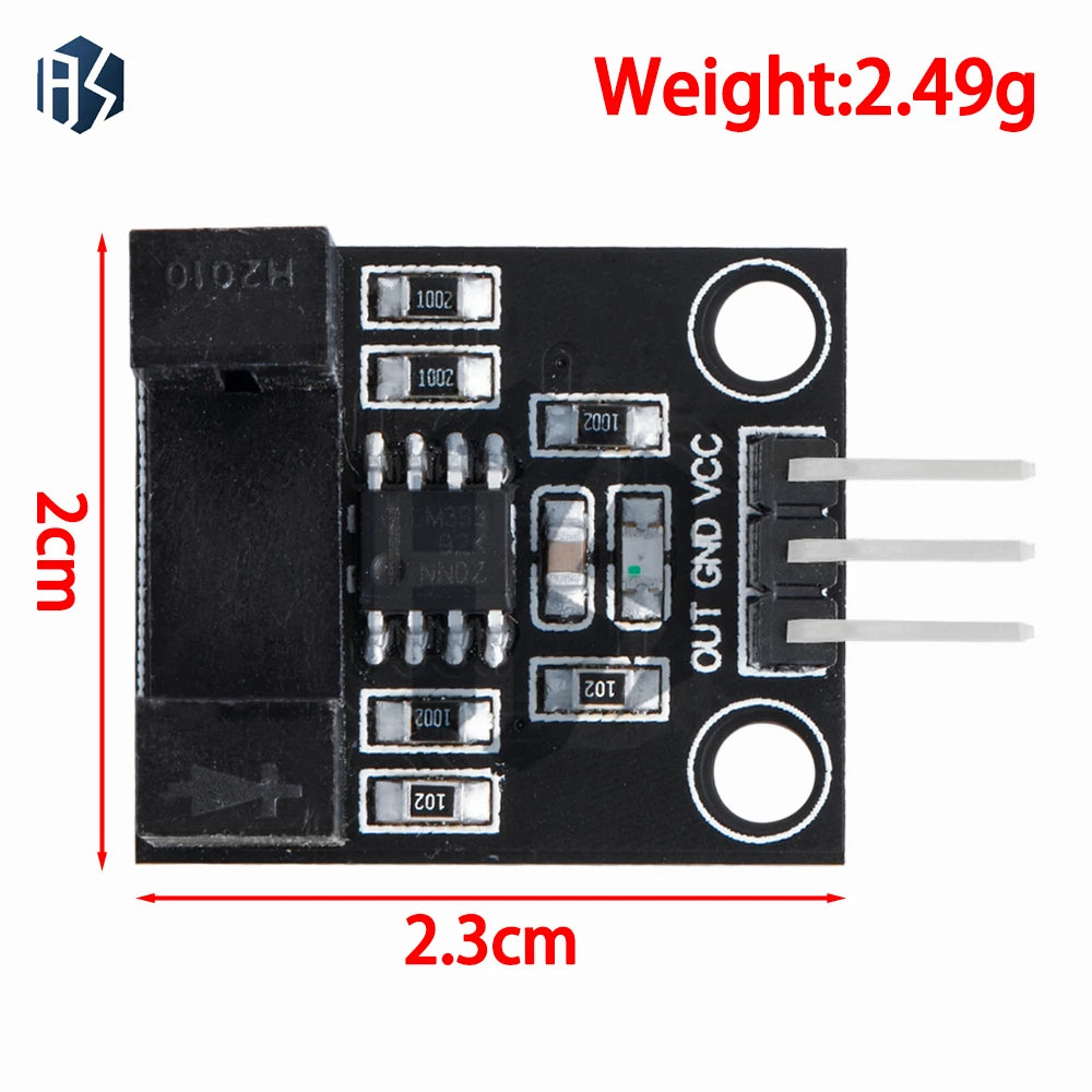 F249 4-Pin IR Speed Sensor Module High-quality 3 3V-5V Arduino 51 AVR Zpaxo