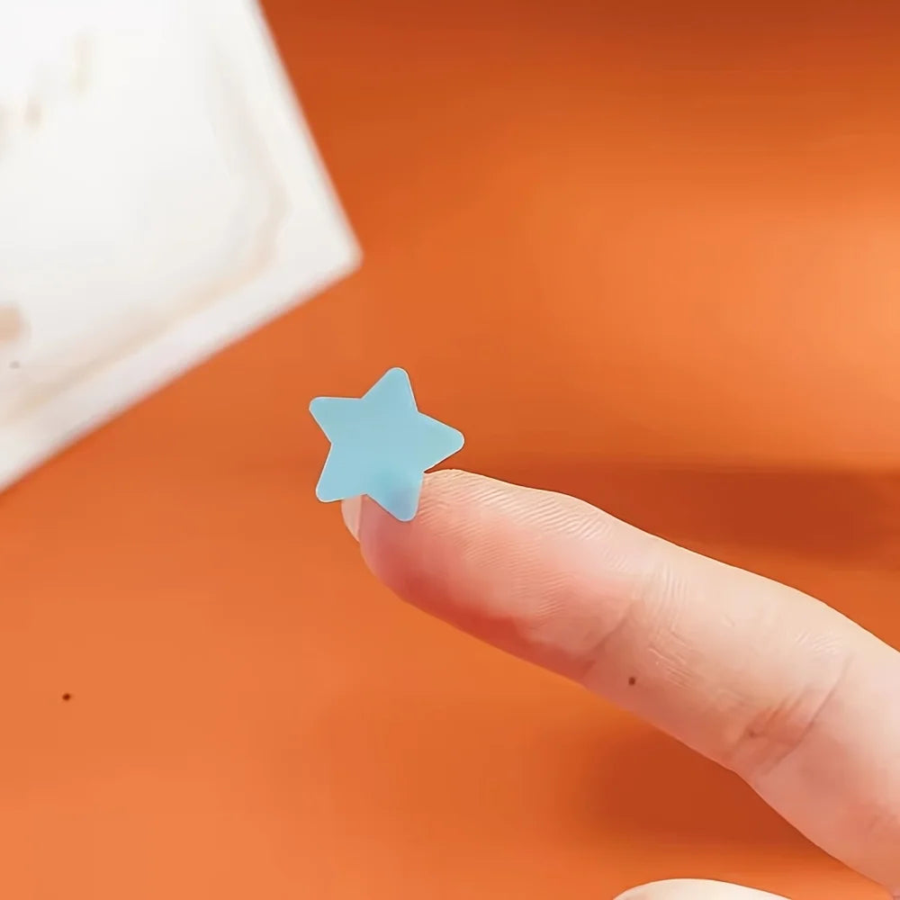 Colorful PE Pimple Patches Cute Star Shaped Cover Sticker Invisible Zpaxo