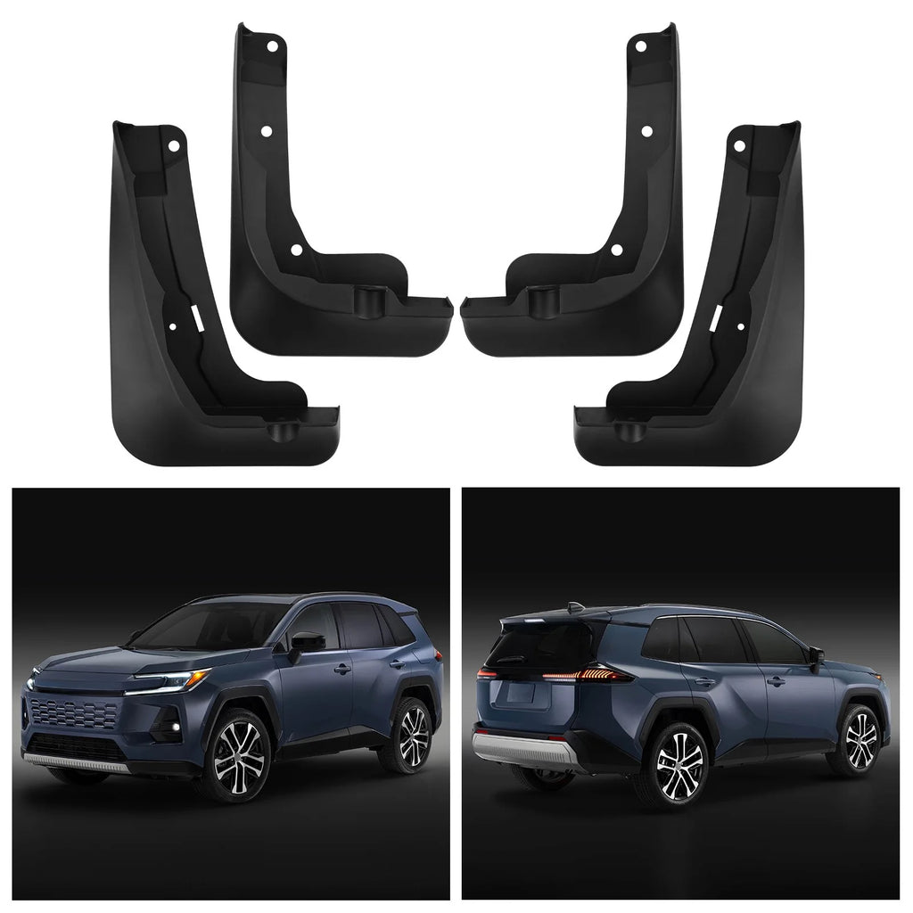For 2026 TOYOTA RAV4 generation Mud Flaps Mudflap Front Rear Fender Anti-splash Mudguards Guard Splash Car Accessories 4 Pieces Zpaxo 4pc
