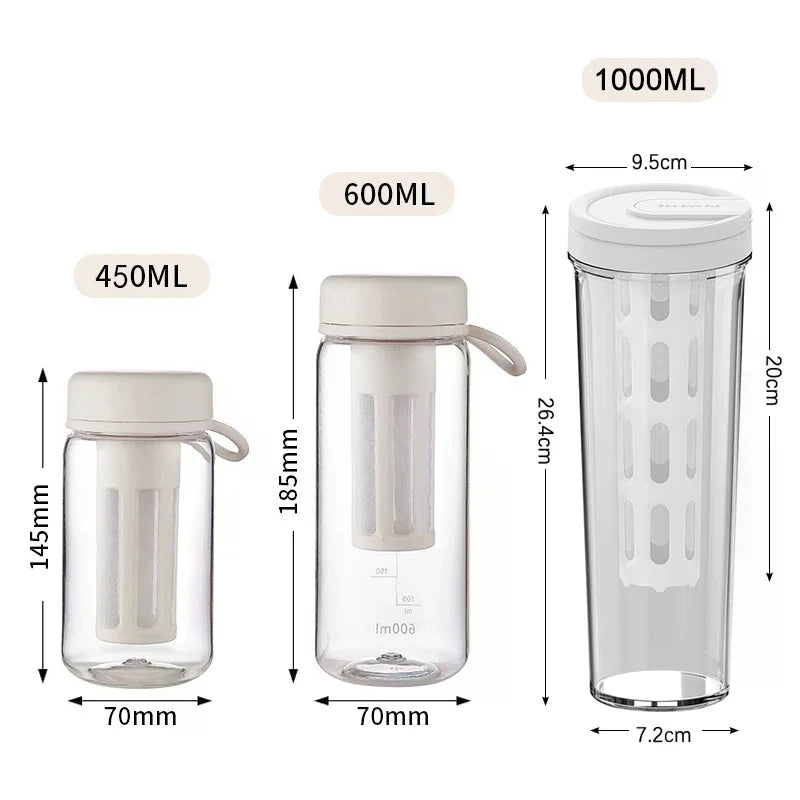 Cold Brew Coffee Pot High-capacity Espresso Filter Bottle Cold Brewing Pot Portable Iced Brew Coffee Maker Juice Coffe Kettle Zpaxo