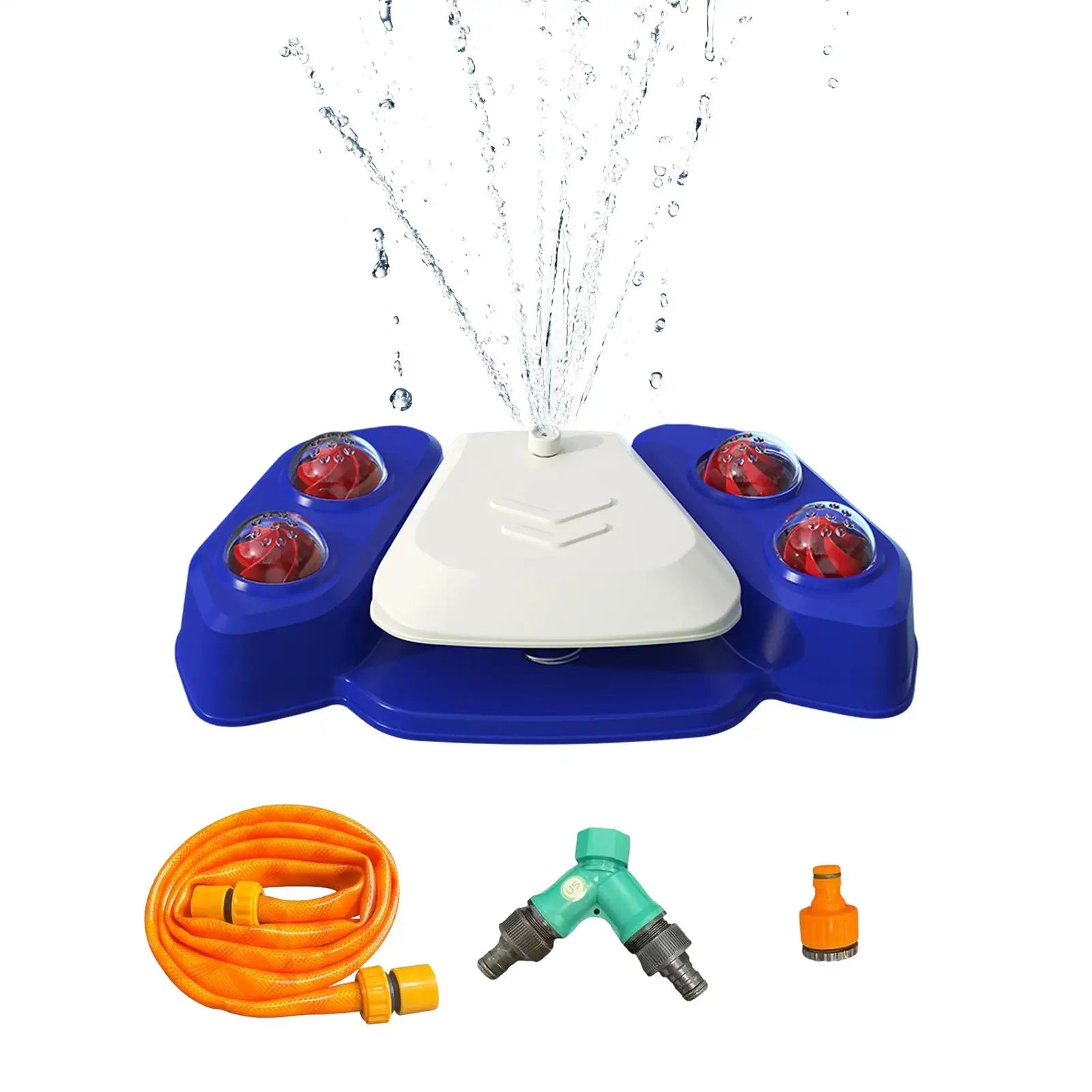 Outdoor Dog Fountain Step On Fountains Paw Activated Dog Water Dispenser For Backyard Garden Summer Lawn Zpaxo