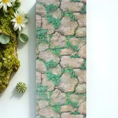Thickened Self-adhesive Rocks Pattern Wallpaper Reptile Tank