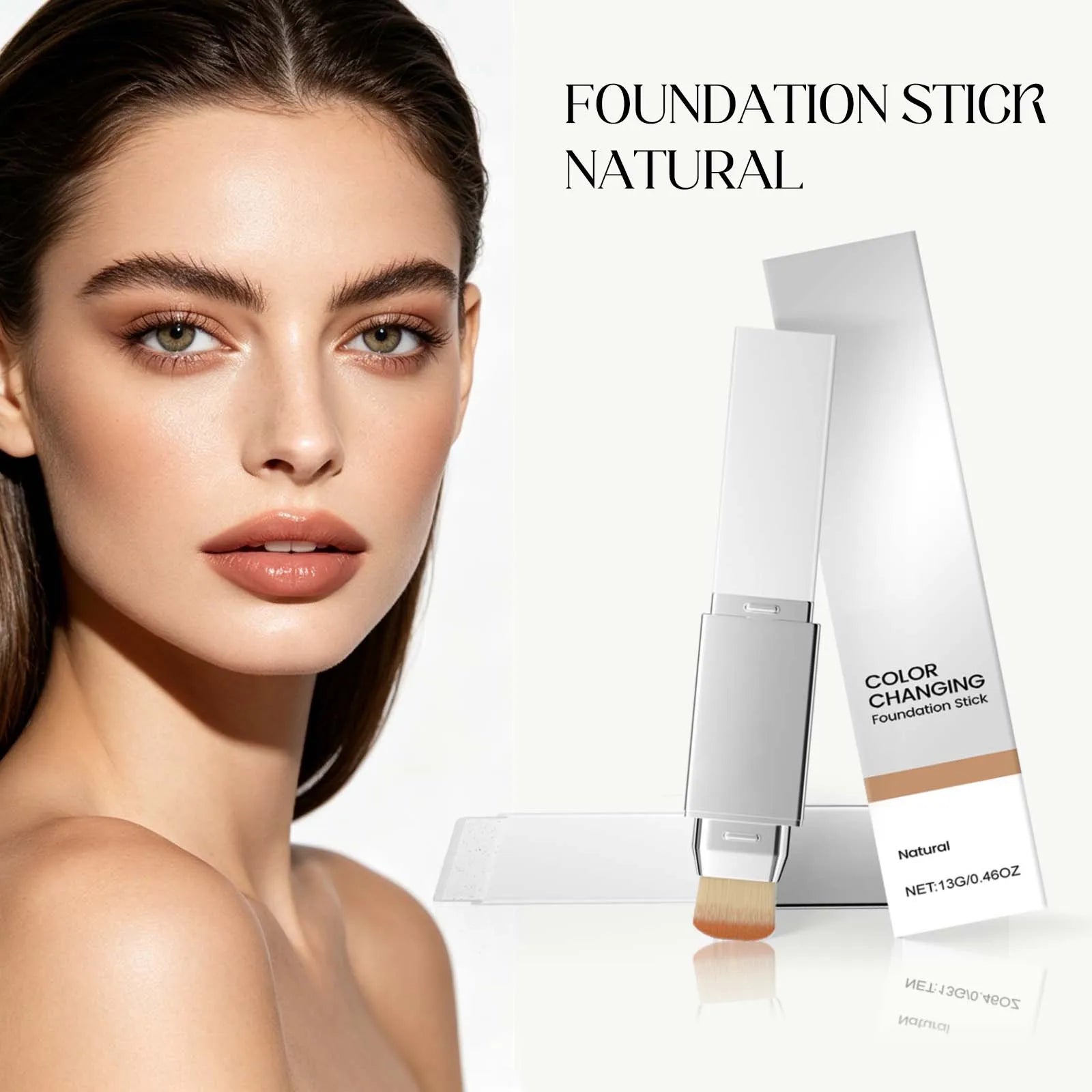 2-in-1 Color Changing Foundation & Concealer | All Skin Types Foundation Concealer Zpaxo