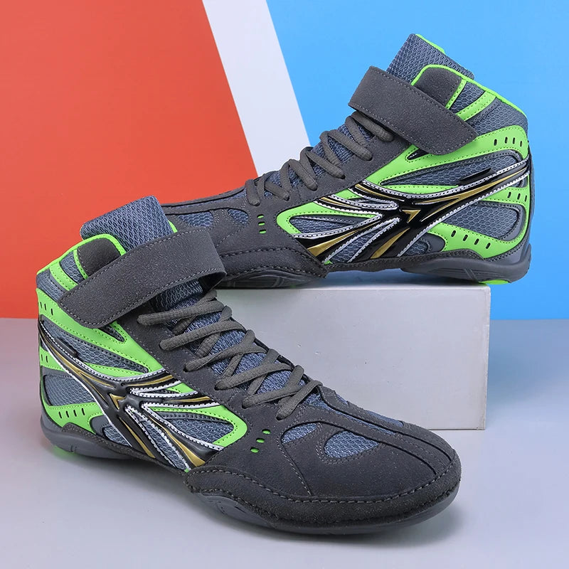 Lexsan Training Wrestling Shoes Men Female Fitness Boxing Mesh Zpaxo