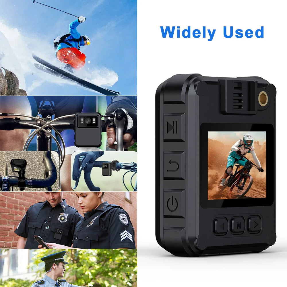 4K Wifi HD Mini Camera Sports Outdoor Waterproof Law Enforcement