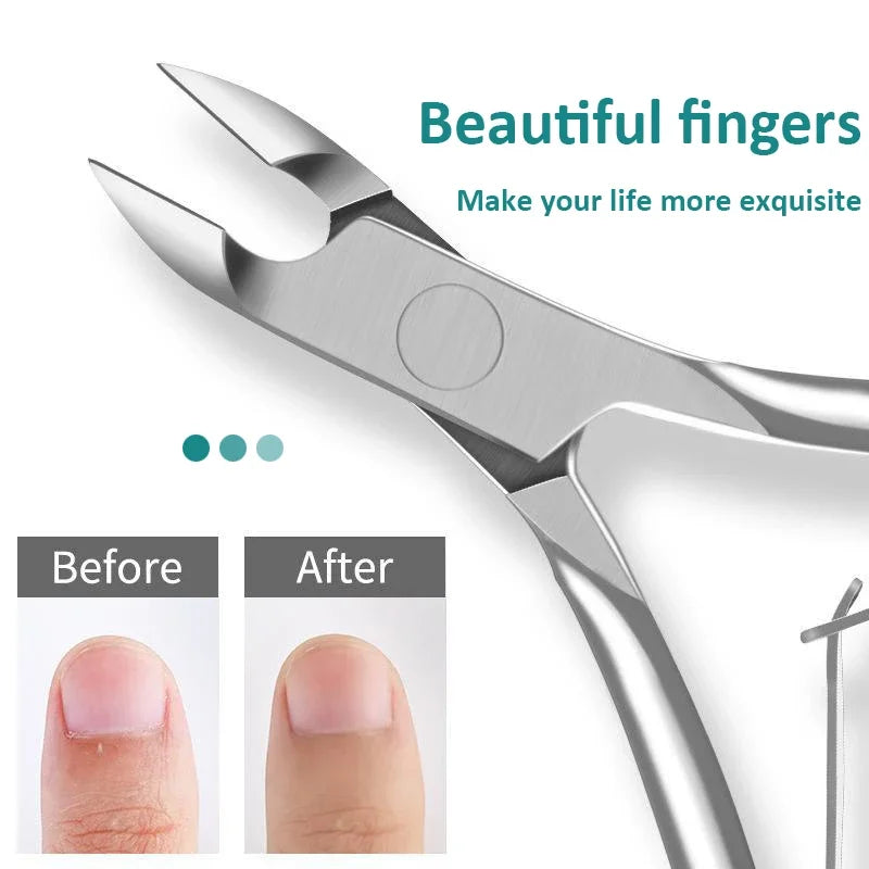 Cuticle Clippers Trimmer Dead Skin Remover Pedicure Stainless Steel Cutters Tool Cuticle Nippers Nail Manicure Scissors Zpaxo