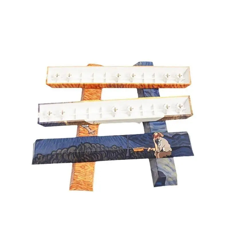 Spacebar Keycap DyeSublimated Keycaps 6.25u 6.25X Durable PBT for Most Mechanical Keyboard DIY Replacement Keycaps Zpaxo