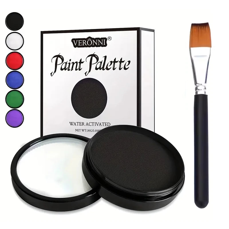 Face Body Painting Palette Waterproof Water Based Nontoxic Art Zpaxo