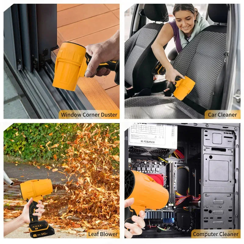 Fit Dewalt 20V Battery Air Blower Jet Turbo Fan Portable Violent