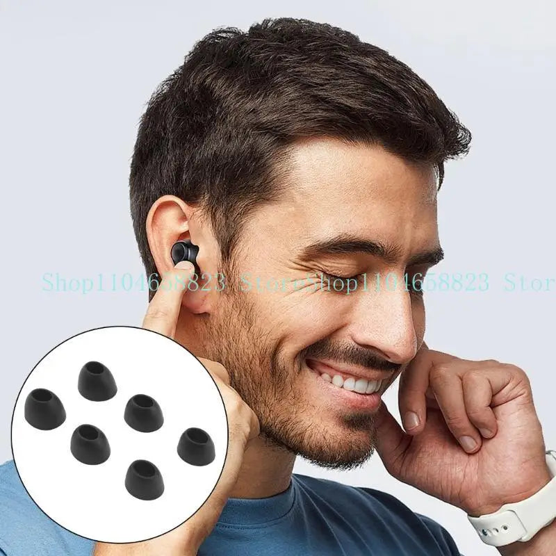 Comfortable Silicone Earbud Covers Large Medium Small w300bt Noise Zpaxo