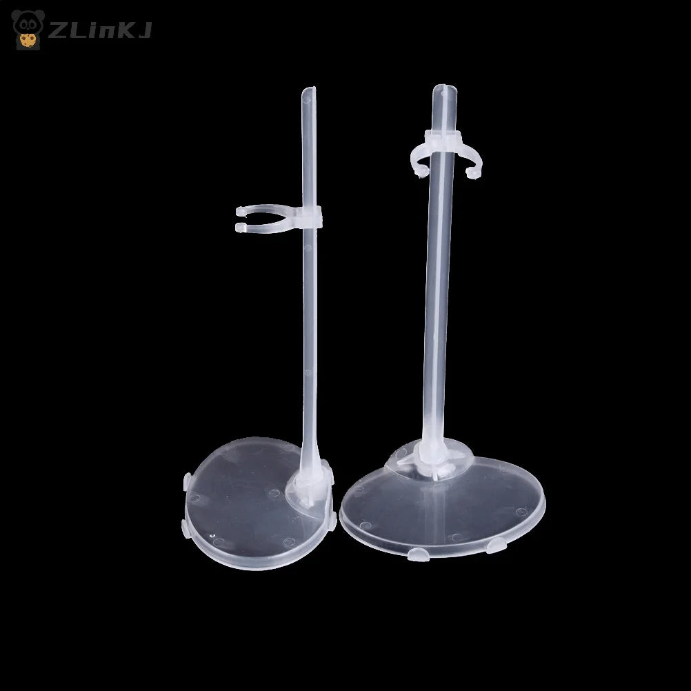▶5Pcs Plastic Doll Stand Display Holder Accessories For Dolls Zpaxo