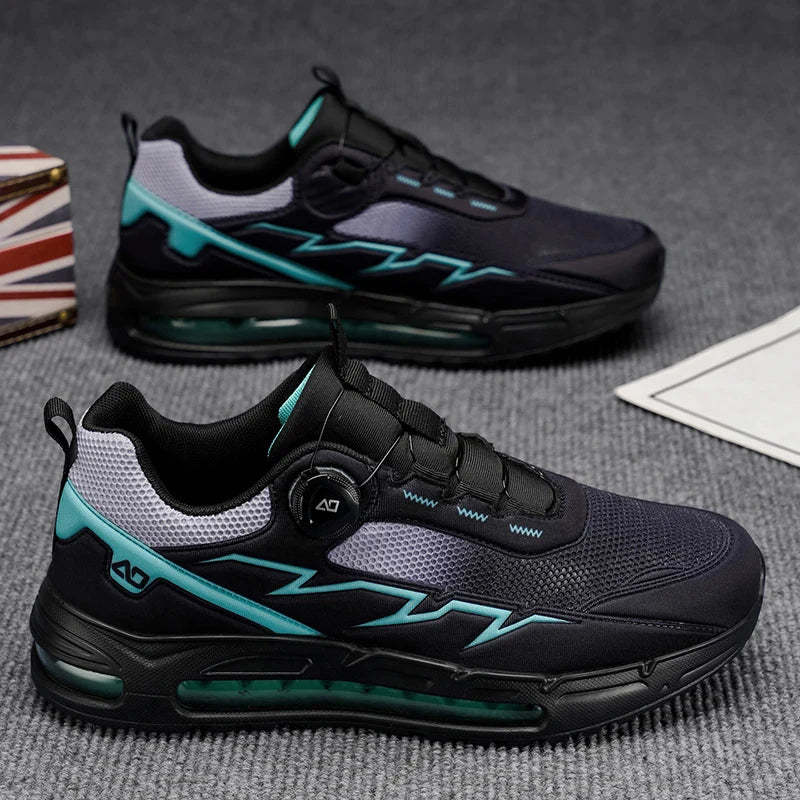 Men's Casual Sneakers Luxury Trainer Shoes Breathable Race Running