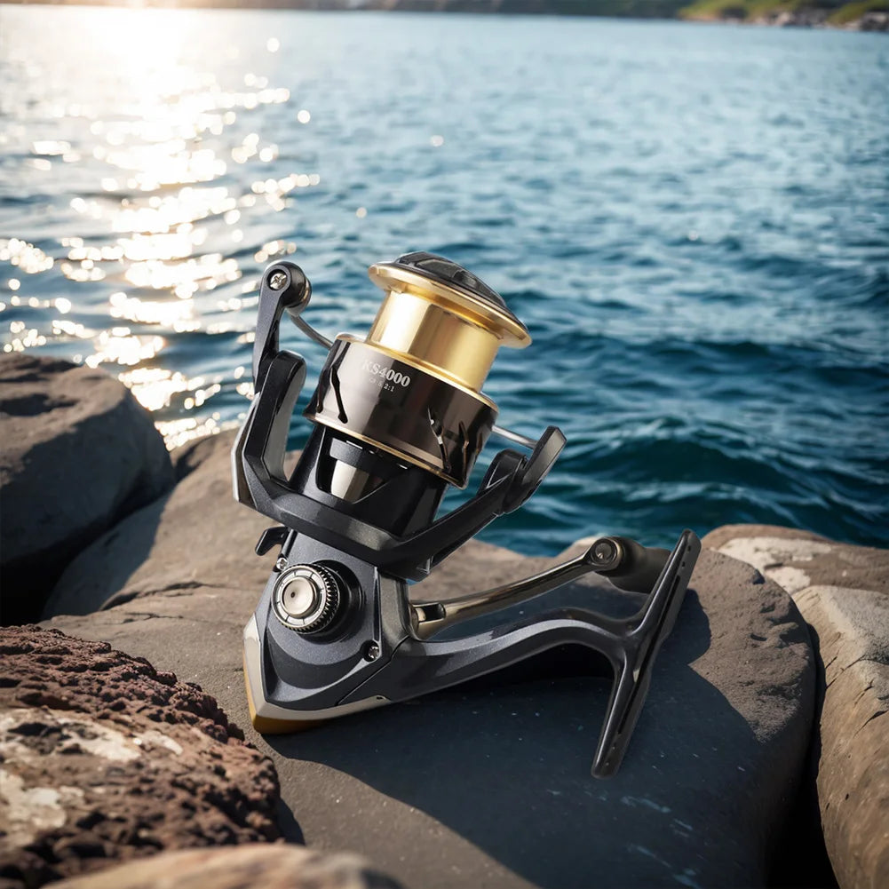 Metal Fishing Reel 5 2 1 Spinning All Purpose Accessories Saltwater