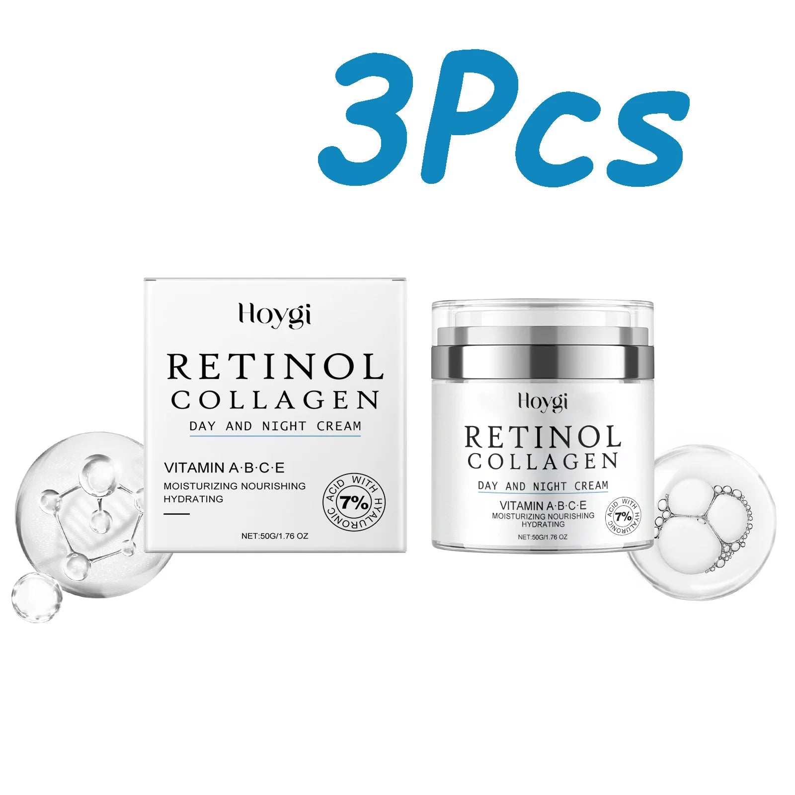 Hoygi Retinol Anti-Aging Face Cream | Collagen & Vitamin C 50g Anti-Aging Face Cream Zpaxo 150g Boxed