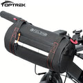 Bike Multi-functional Front Bag Reflective safety Durable high-capacity Handlebar bag Commuting MTB Outdoor Riding Accessories Zpaxo as picture