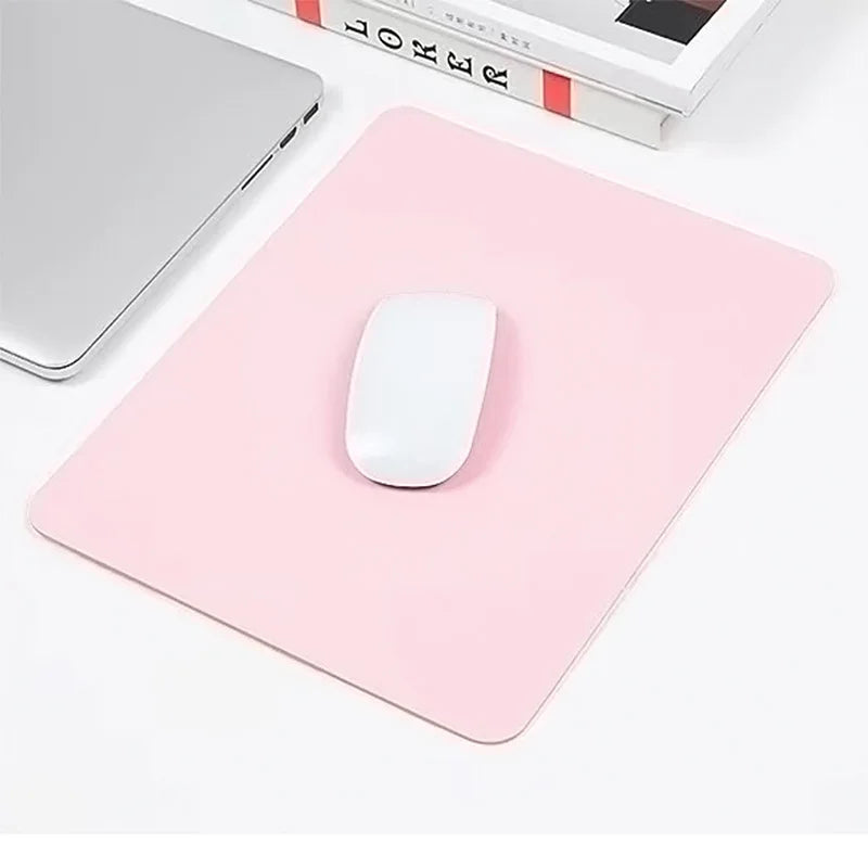 Anti-slip Mouse Pad PU Leather Gaming Mice Mat Desk Cushion Universal