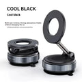 Magnetic Vacuum Car Phone Holder 360 Rotation Suction Cup Navigation