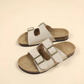 Classic Double Button Sandals Women's Summer Shoes Outdoor