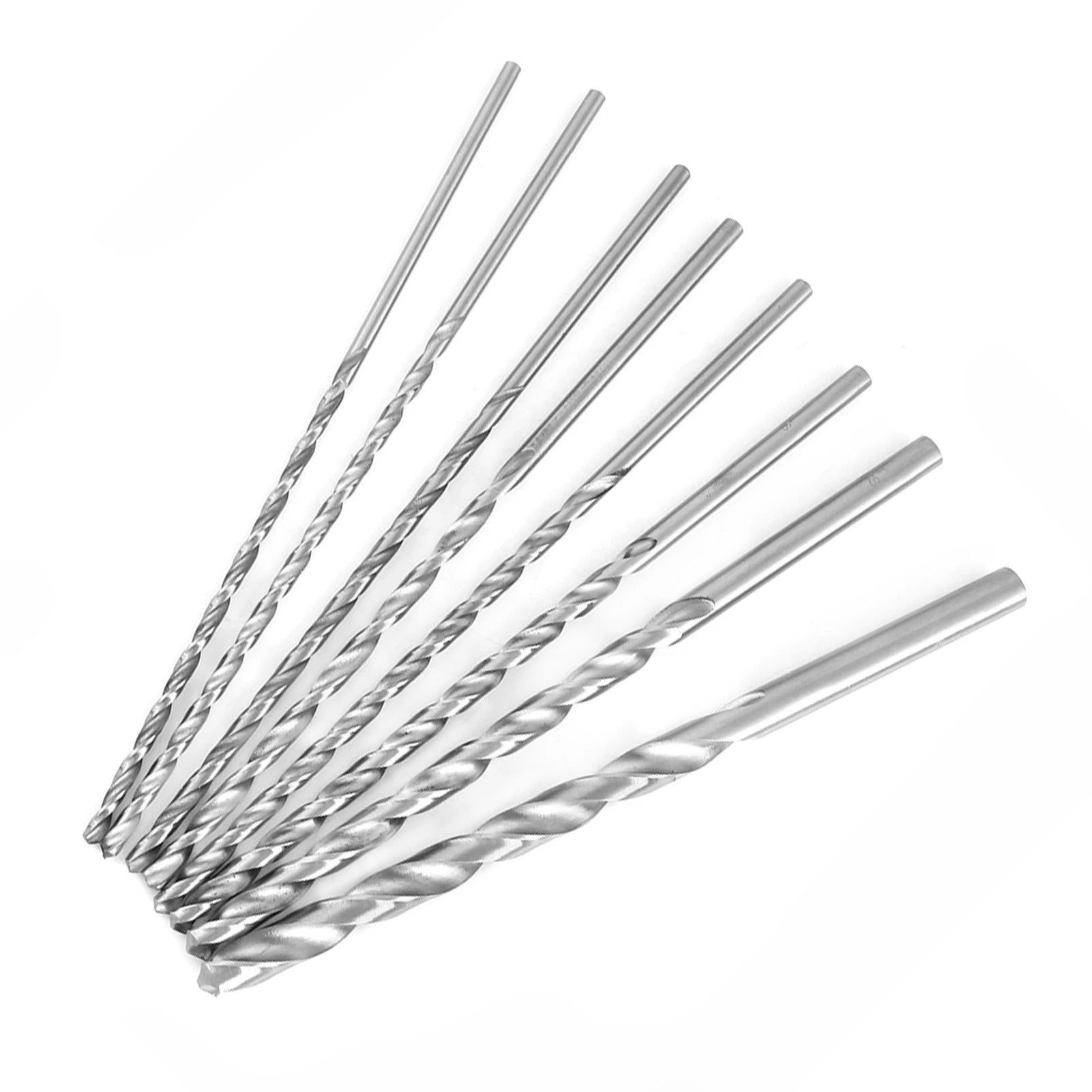 Extra Long Speed Steel Straight Shank Twist Drill Bit Tool 4- Wood
