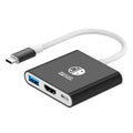 4K HDMI Adapter TV Docking Station for Nintendo Switch OLED USB 3.0 Type C Port Charging Dock Station with HDMI Output Zpaxo Black White