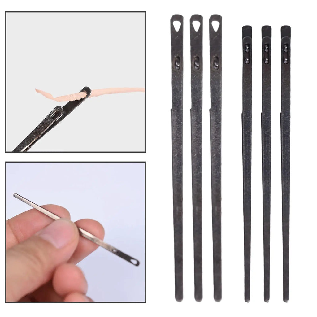 3Pcs Leather Lacing Needle High Quality Easy to Use Durable Handmade for Leather Zpaxo