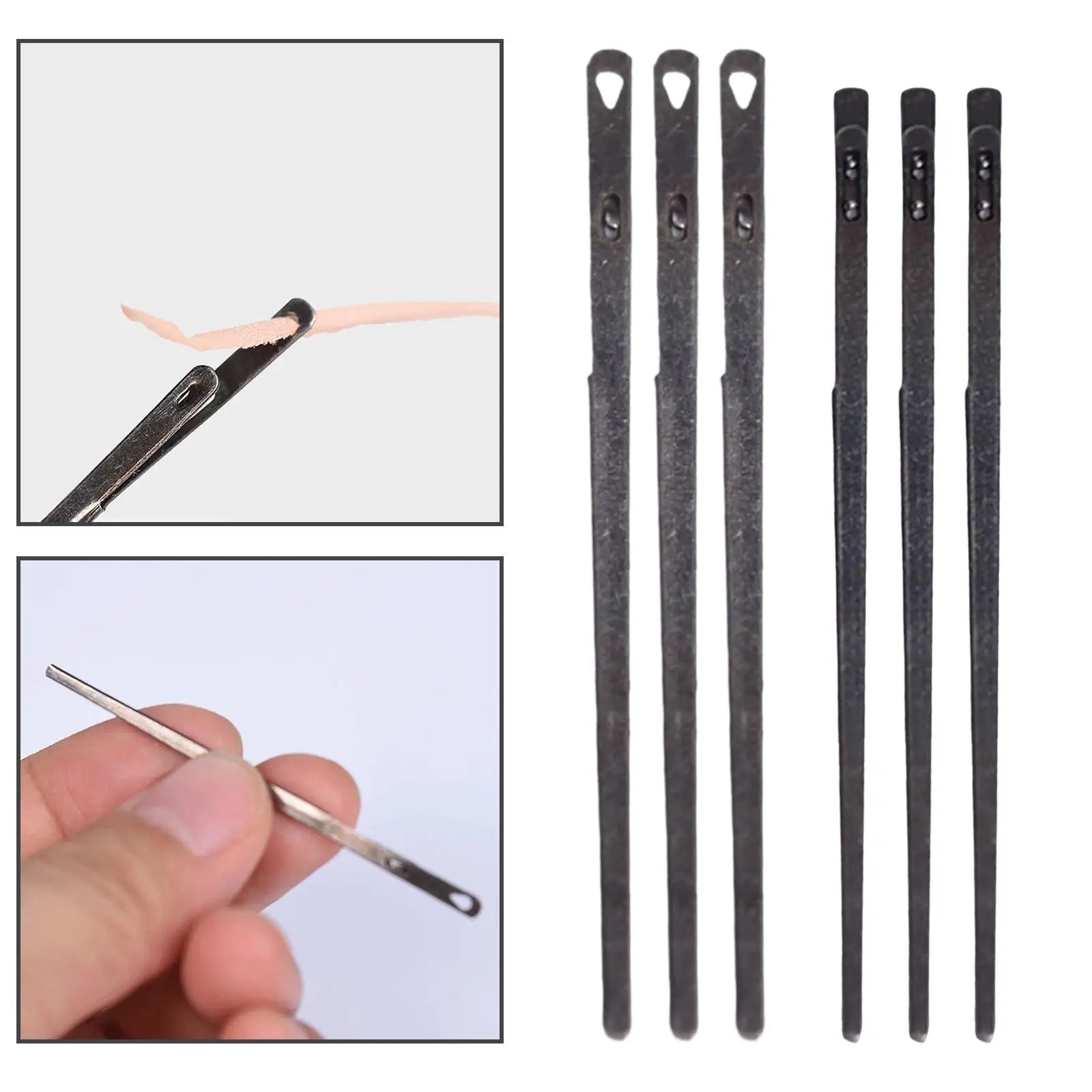 3Pcs Leather Lacing Needle High Quality Easy to Use Durable Handmade for Leather Zpaxo