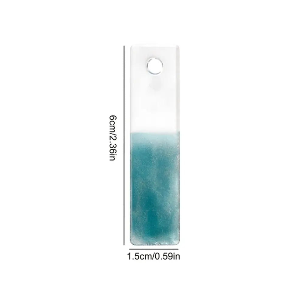 Transparent False Tips Display Stand Rectangle DIY UV Gel Nail Tip Nail Art Tips Sample Stand Manicure Decoration Showing Tools Zpaxo