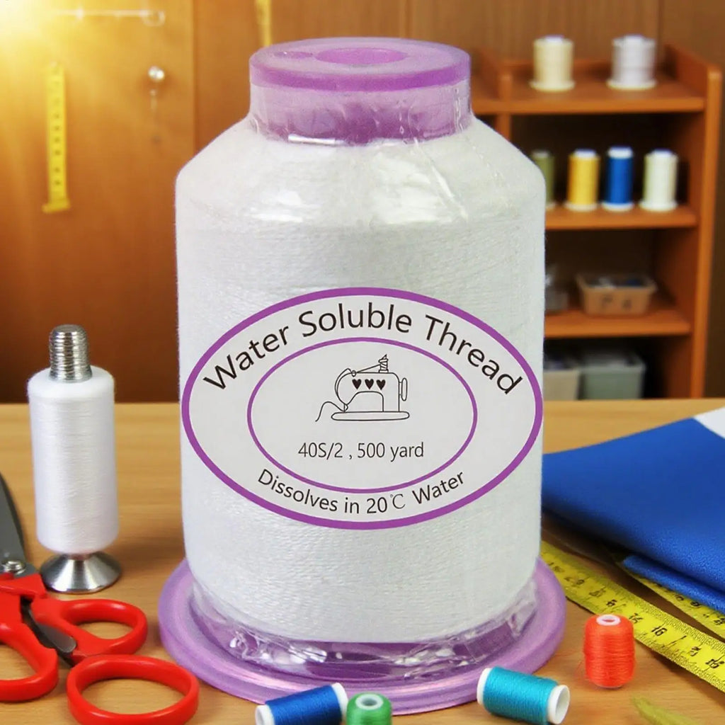 Sewing Machine Thread 1492 7ft Water Soluble Spool Dissolvable String