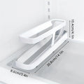 2-Pack Automatic Egg Roller Organizer – Fridge & Countertop Egg Roller Organizer Zpaxo WHITE