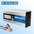 10000W Power Inverter 12V DC to 220V/110V AC– Universal Outlet for Solar, RV, Home & USB Charging CE Safety Zpaxo 12V to AC 220V 50HZ