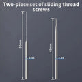 Sliding Drill Bit Screw Killer Professional Screw Extractor For iPhone Phone Motherboard Frame Repair Quick Removal Screw Tool Zpaxo 1Stes
