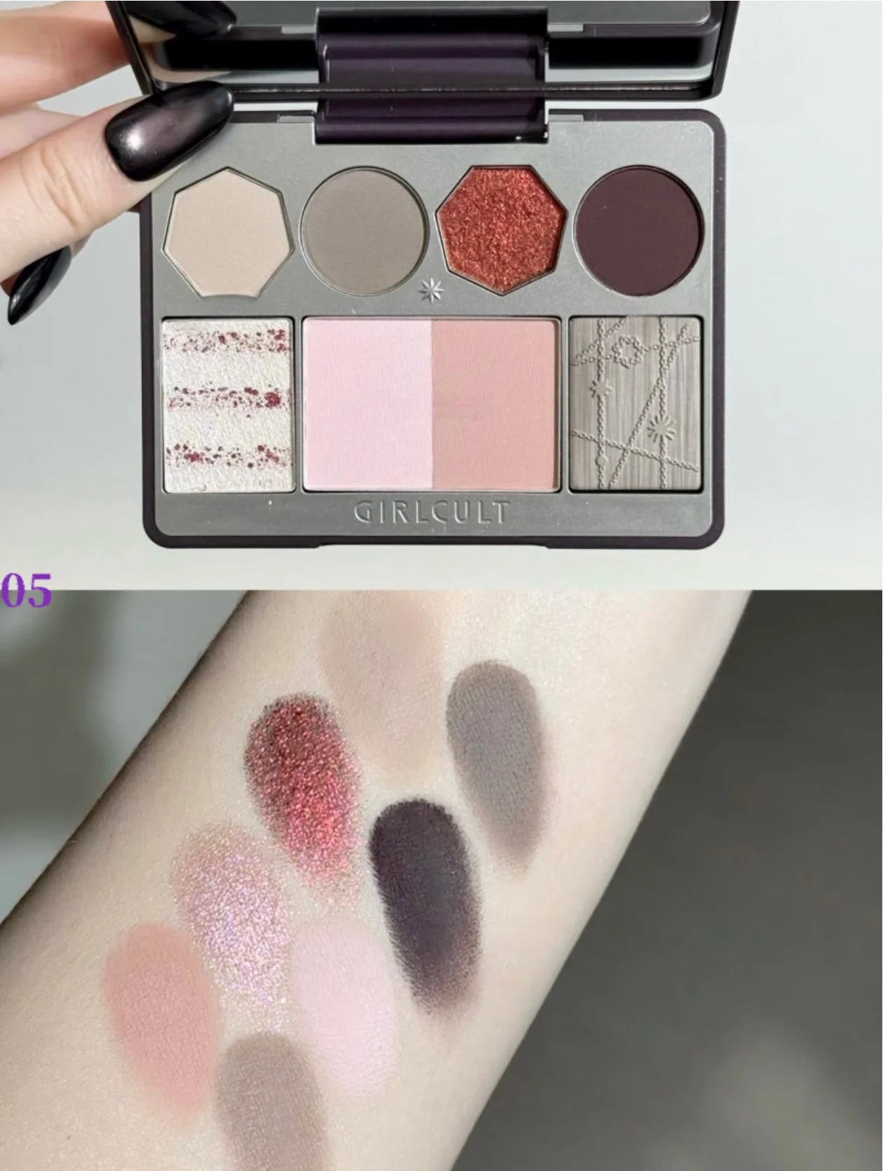 Girlcult MARTIAL WORLD COMPLEX All-in-one Face Palette Eyeshadow Zpaxo